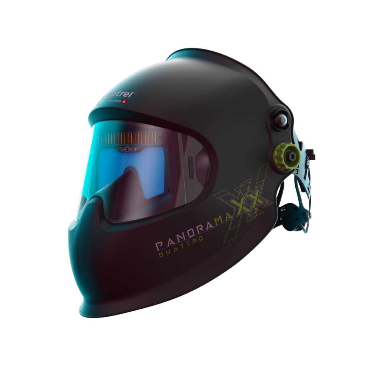 Optrel Panoramaxx Quattro Automatic Welding Helmet Black 4-13