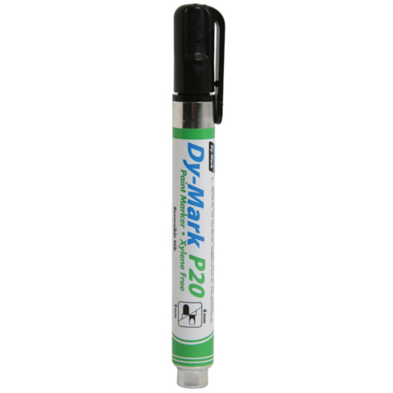 Dy-Mark P20 Paint Marker Black 12/pk