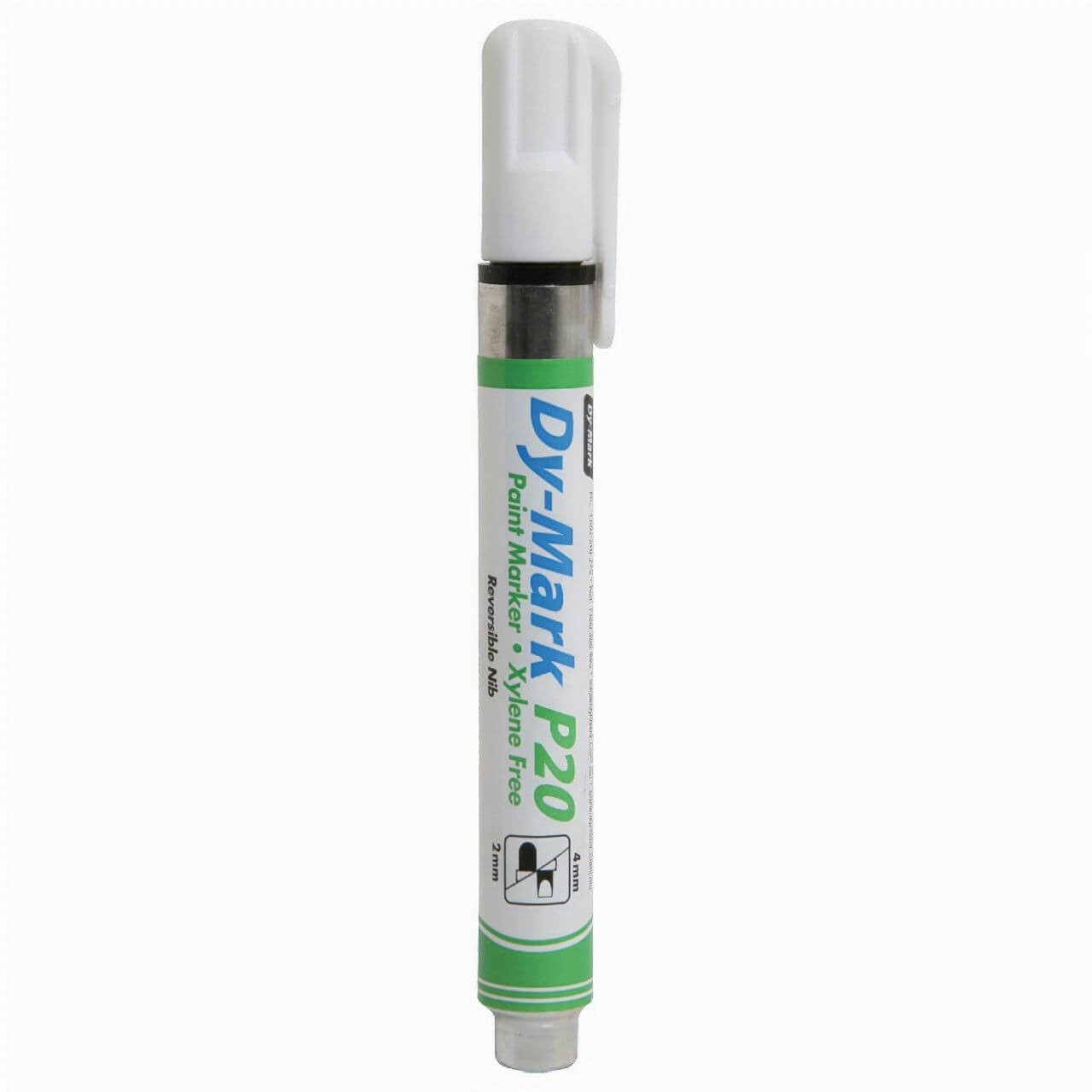 Dy-Mark P20 Paint Marker White 12/pk