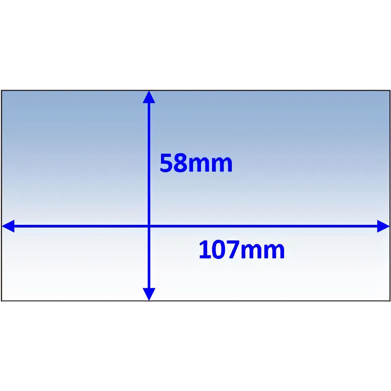 Clear Inner Lens 107x58mm suit Cigweld ProLite 5pk