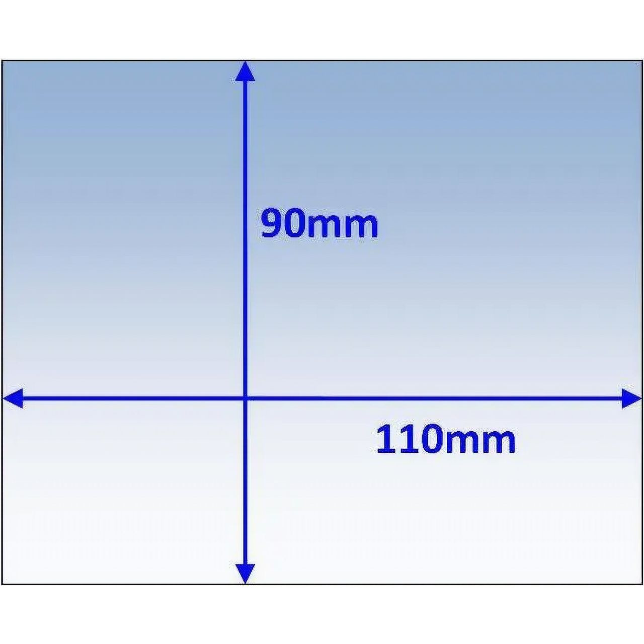 Clear Grinding Visor 110x90x1.5mm suit Beta 60/90 10pk