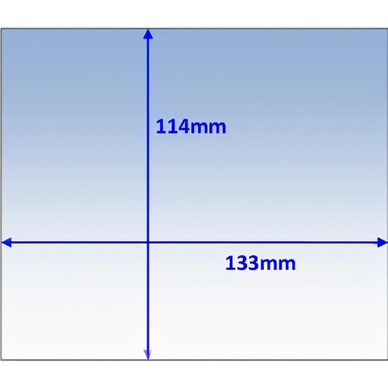 Clear Outer Lens 133x114mm 10pk