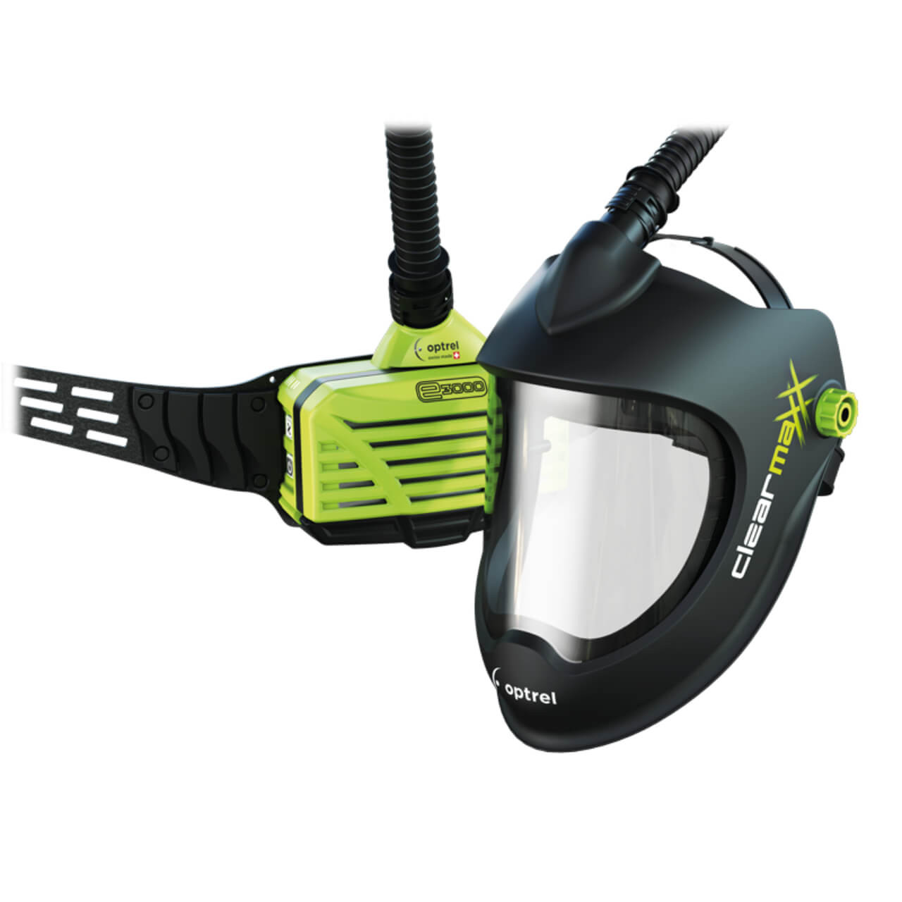 Optrel RTG E3000X System C/W Clearmaxx PAPR Helmet In Bag