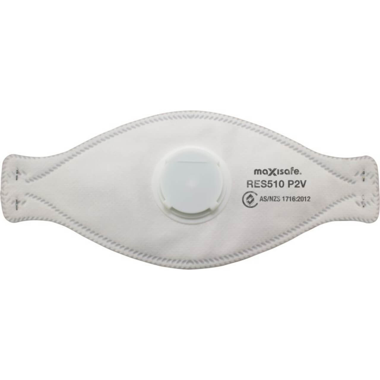 Maxisafe P2V Valved Panel Flat Fold Respirator 20/box