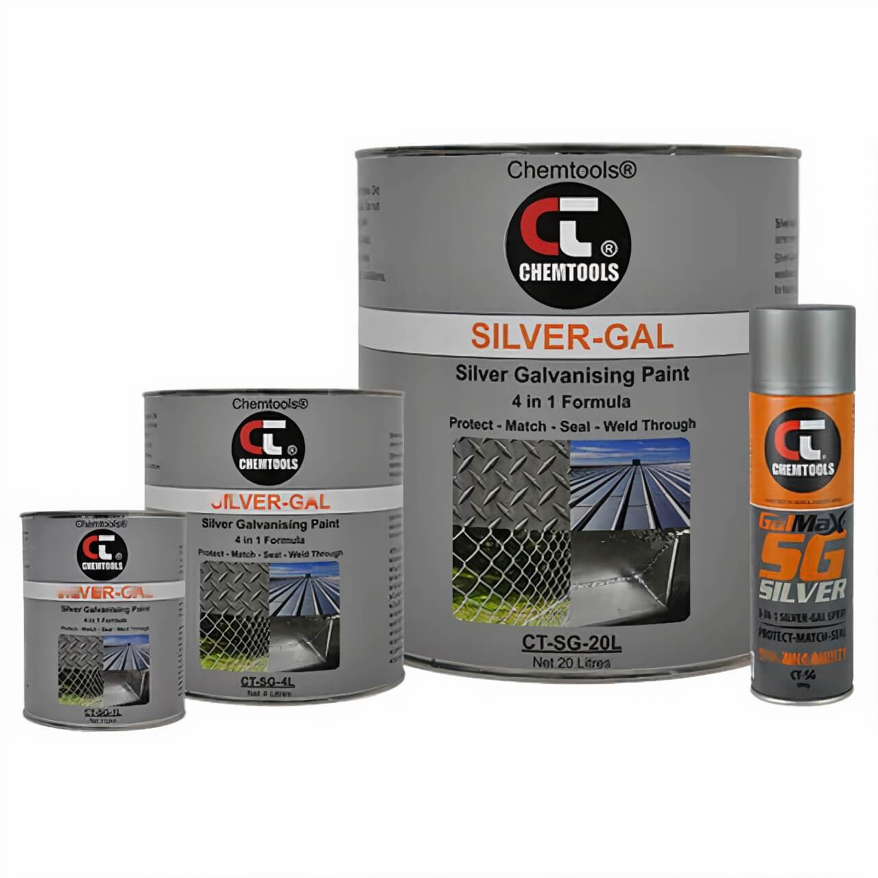 CT Silver Zinc Gal 400g Aerosol