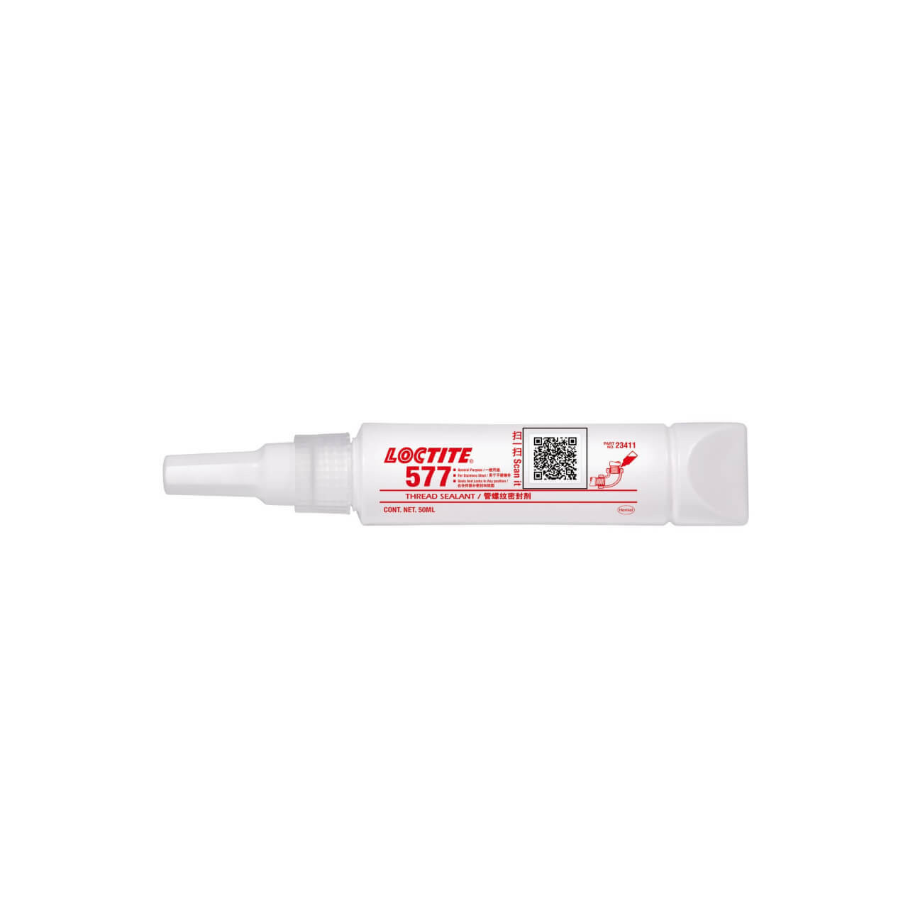 Loctite 577 High Pressure Medium Strength Thread Sealent 50ml