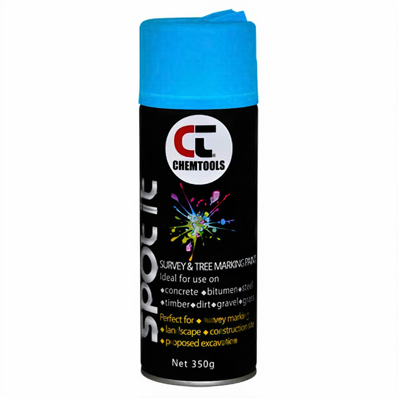 CT Spot it Marking Paint Fluoro Blue 350g Aerosol