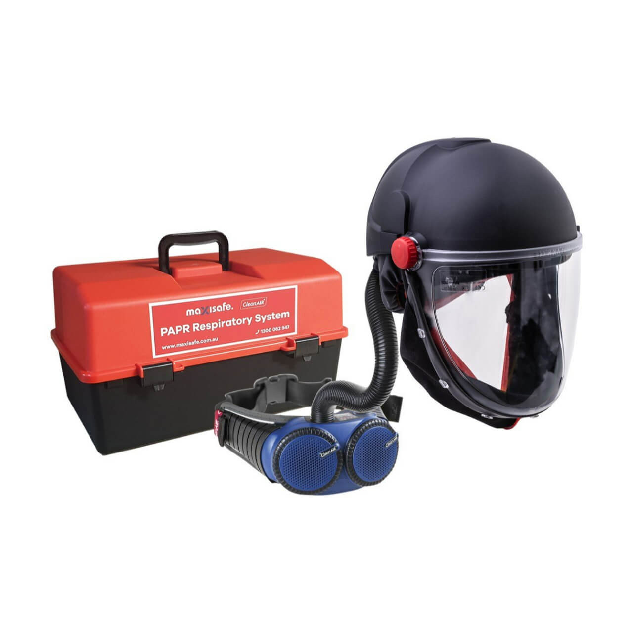 Cleanair Helmet With Flip-Up Visor With AerGo PAPR Kit