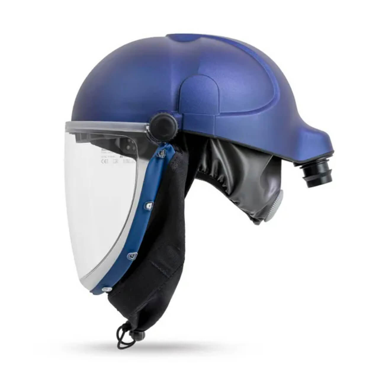 Cleanair PAPR CA-40G Safety Helmet With Clear Flip-Up Visor