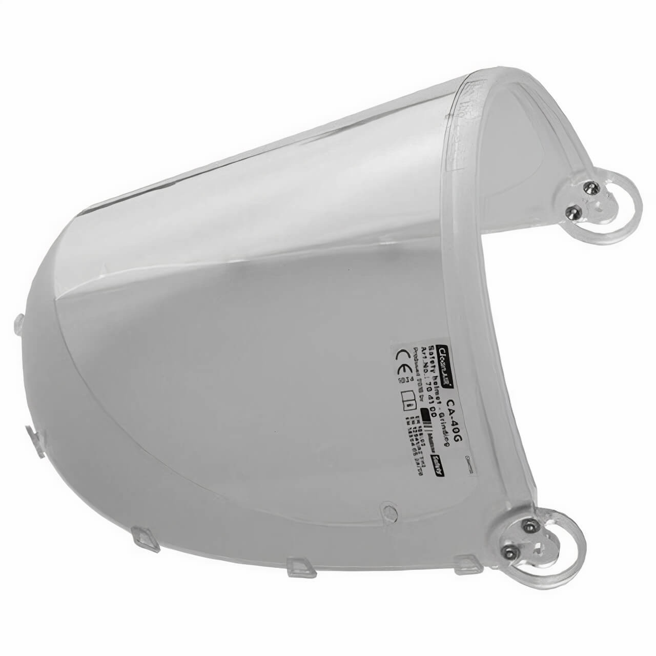 Cleanair Cylindrical Polycarbonate Visor Suit CA-40G  Tear-Off Compatible