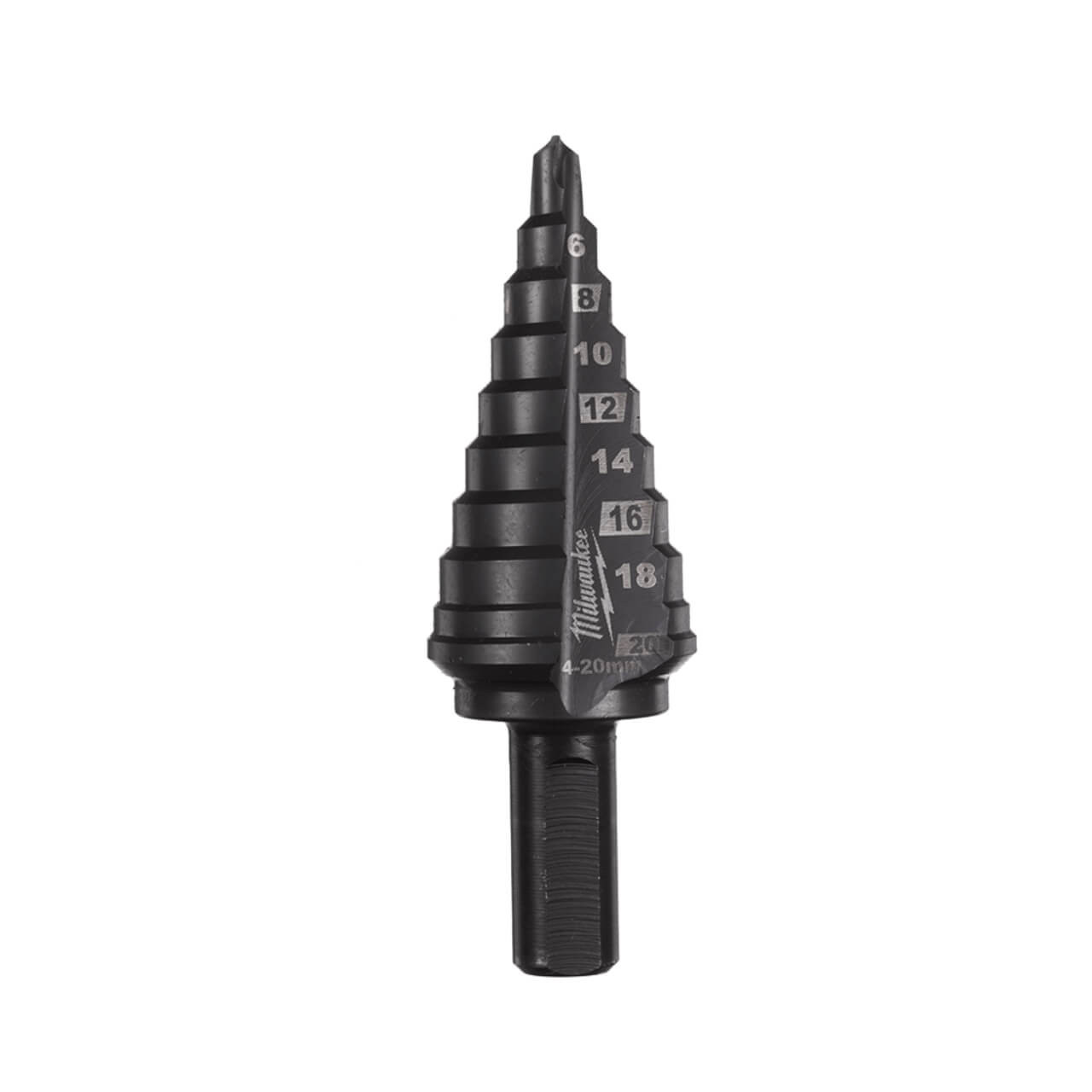 Milwaukee Cobalt AlCrn Step Drill Bit 4-20mm