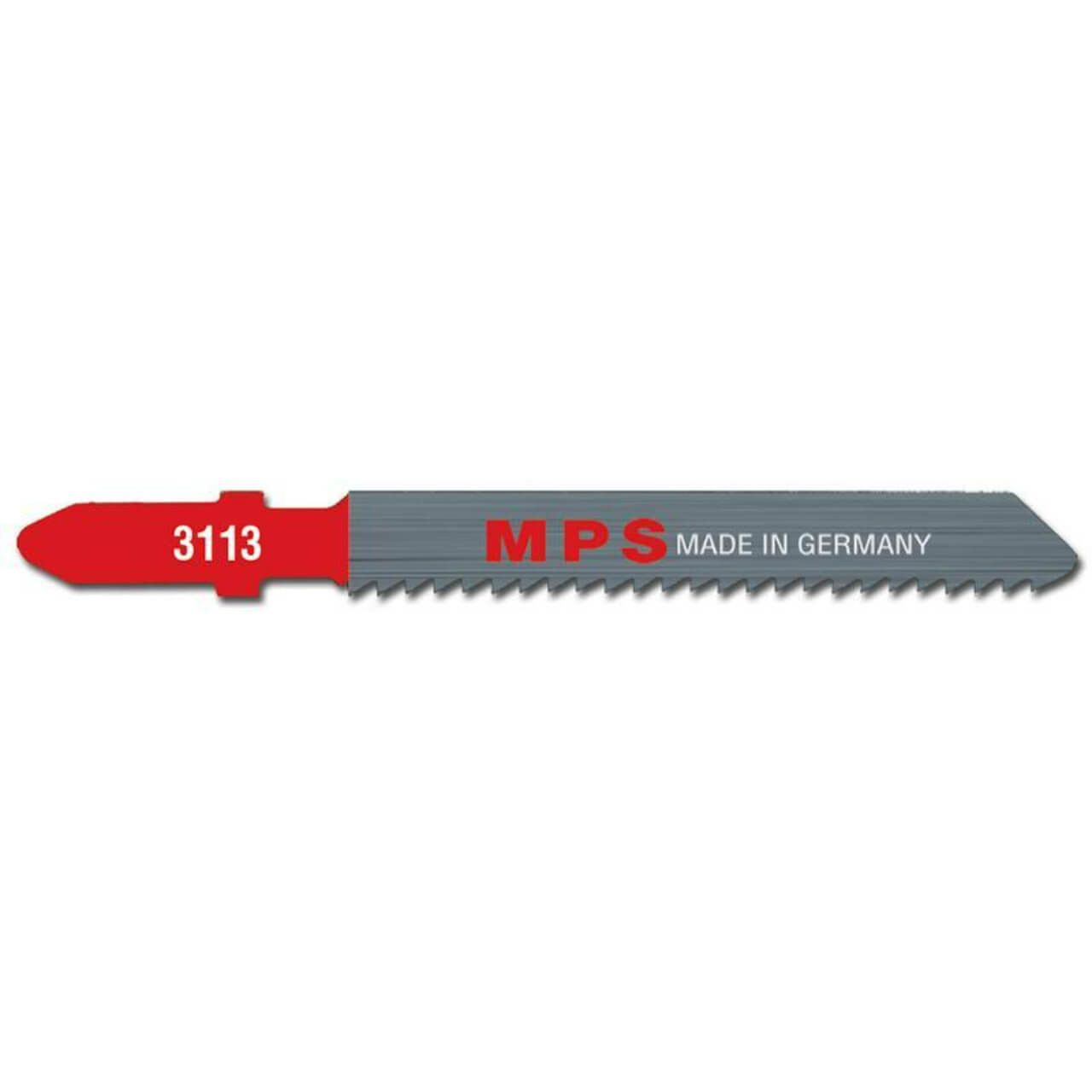 Alpha Jig Saw Blade HSS 75mm 12 tpi Wavy Euro Shank A3113 5pk