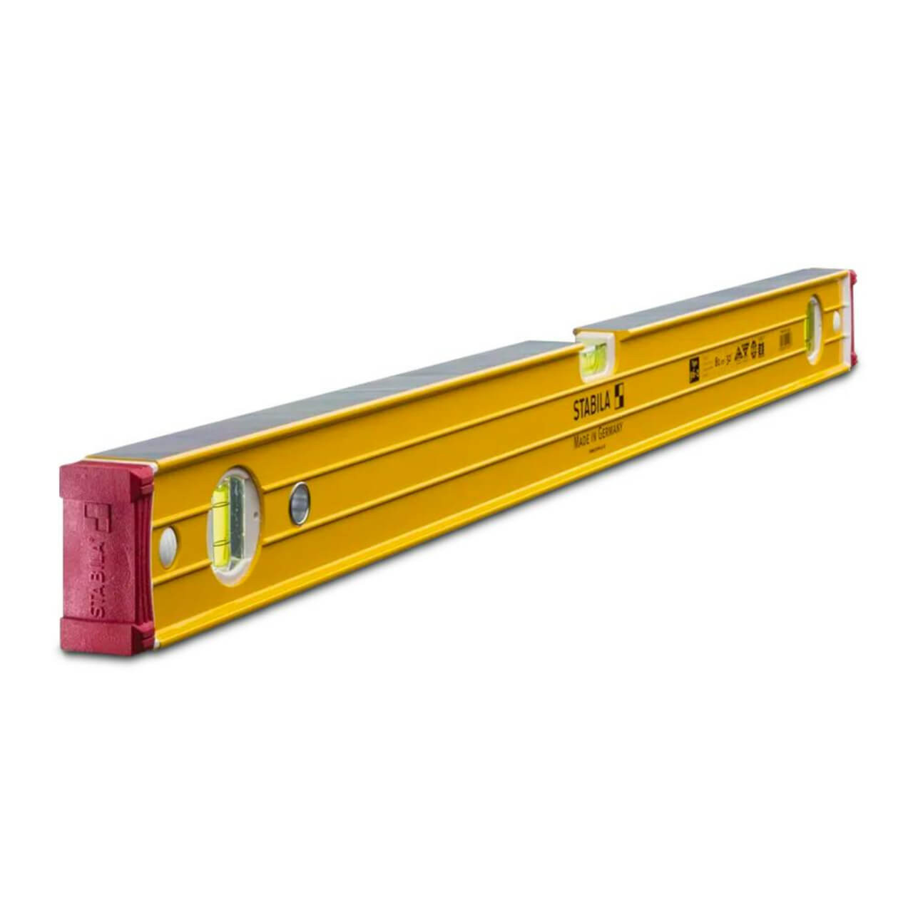 Stabila 600mm Box Frame Ribbed Level (3 Vial)
