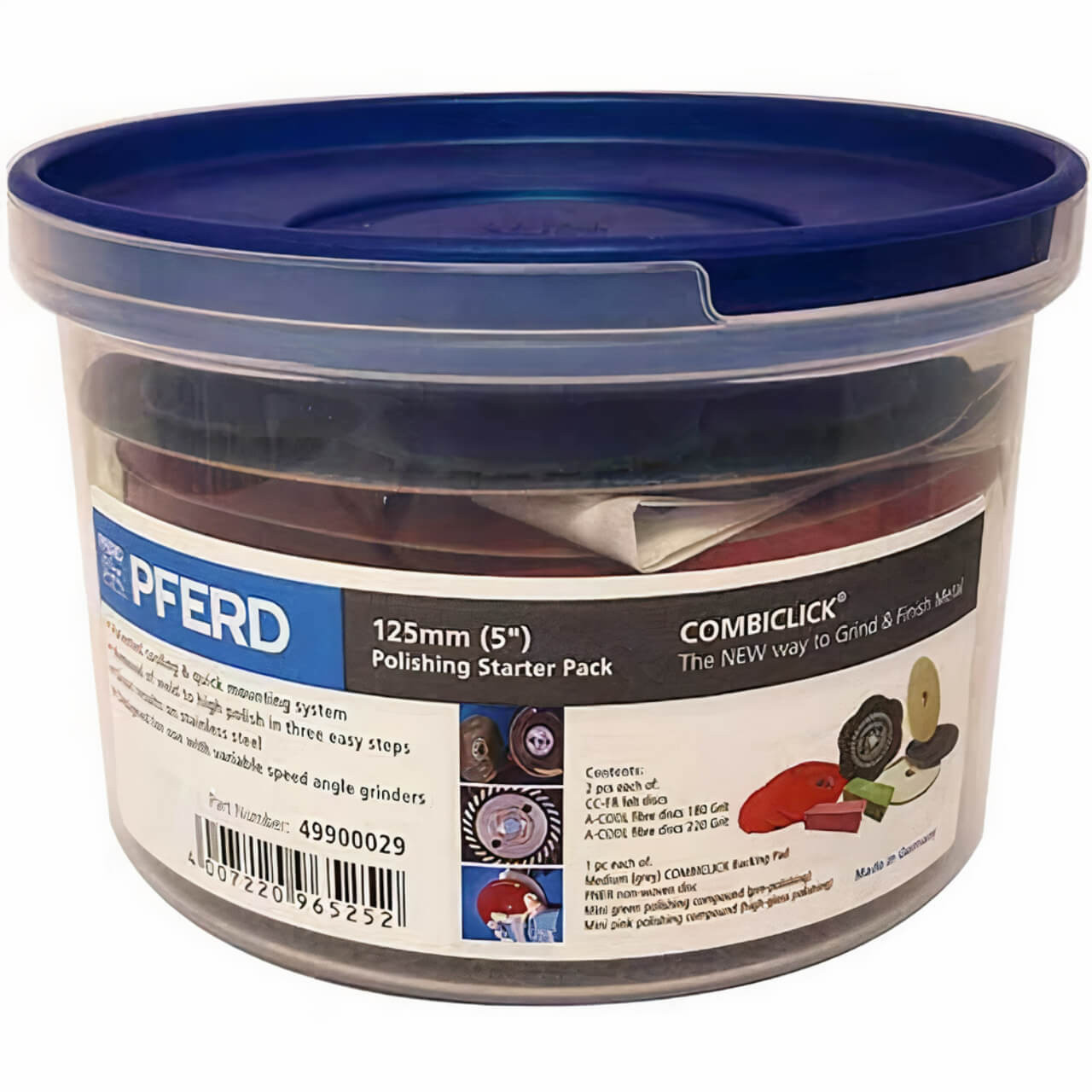 Pferd Combiclick 125mm Polishing Starter Pack