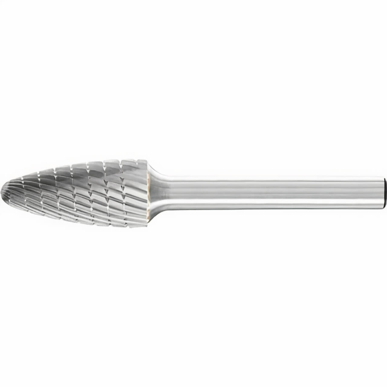 Pferd Tree Radius End RBF 12.7x25.4 Carbide Burr 1/4 Shank