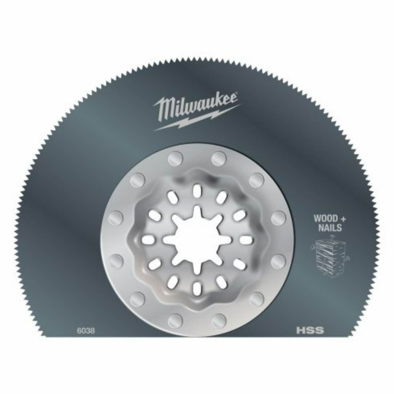 Milwaukee Starlock 85mm Segmented Metal HSS Blade