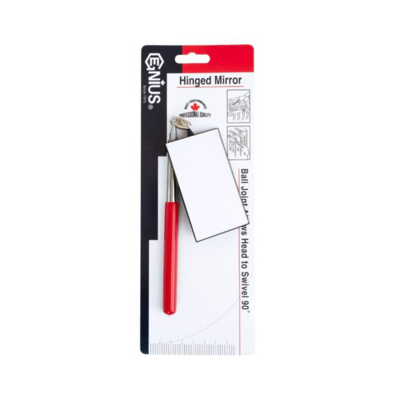 Genius Rectangular Telescopic Mirror