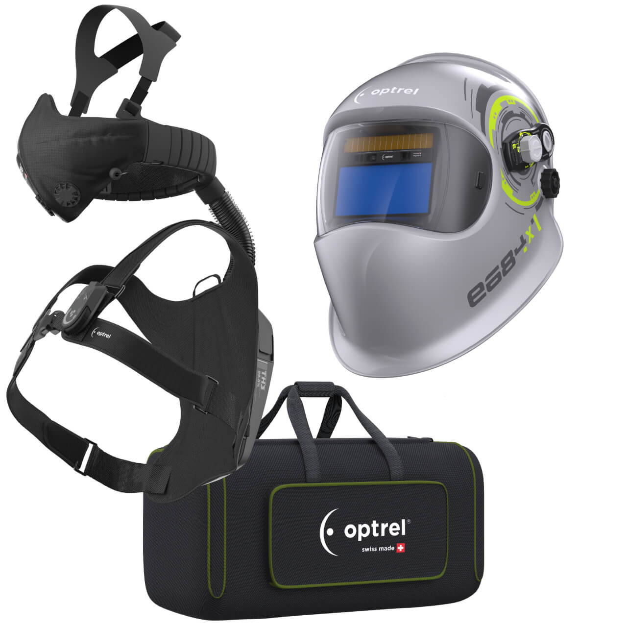 Optrel RTW Swiss Air System C/W E684 Helmet