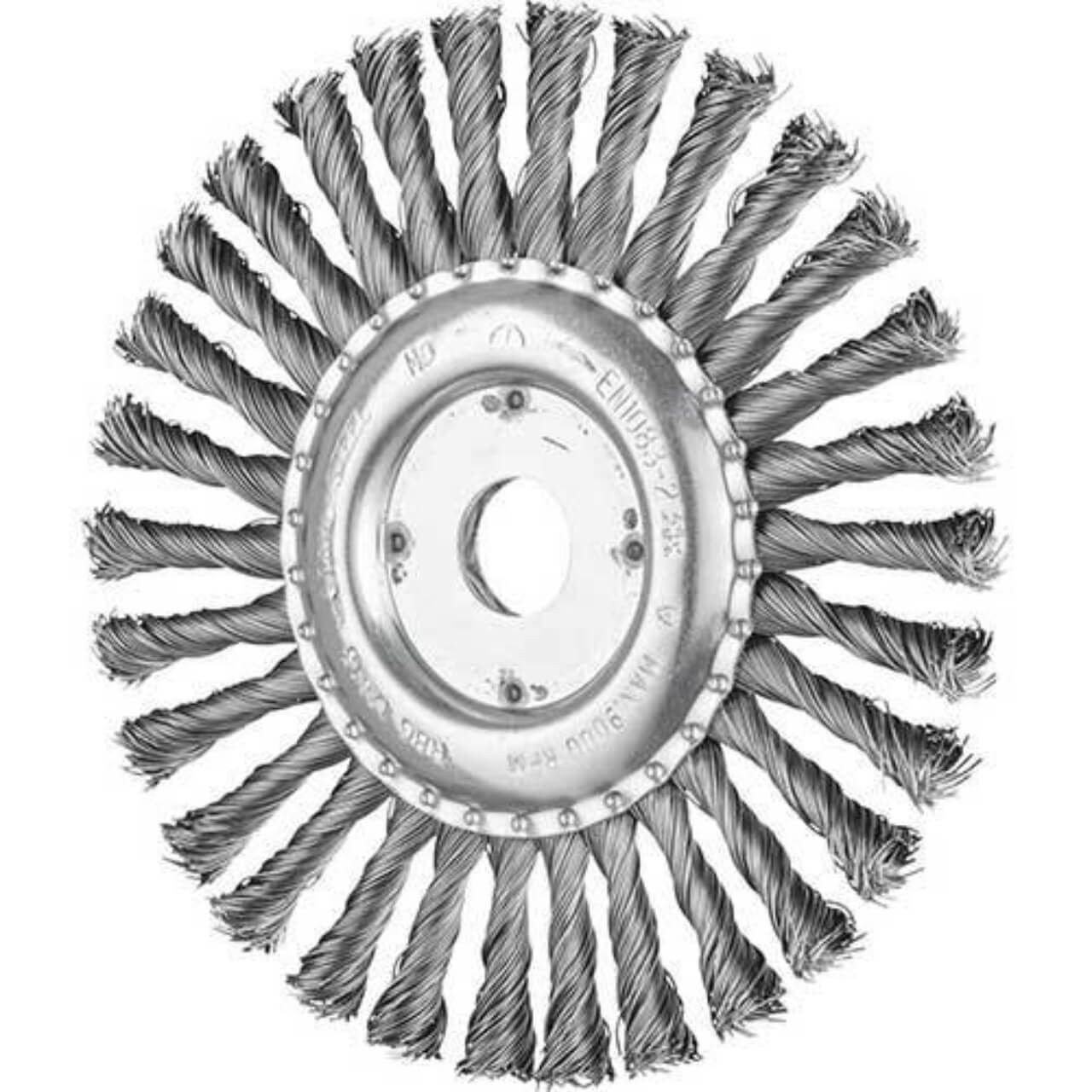 Pferd Twist Knot Wheel 178x13x22.2 M/Steel