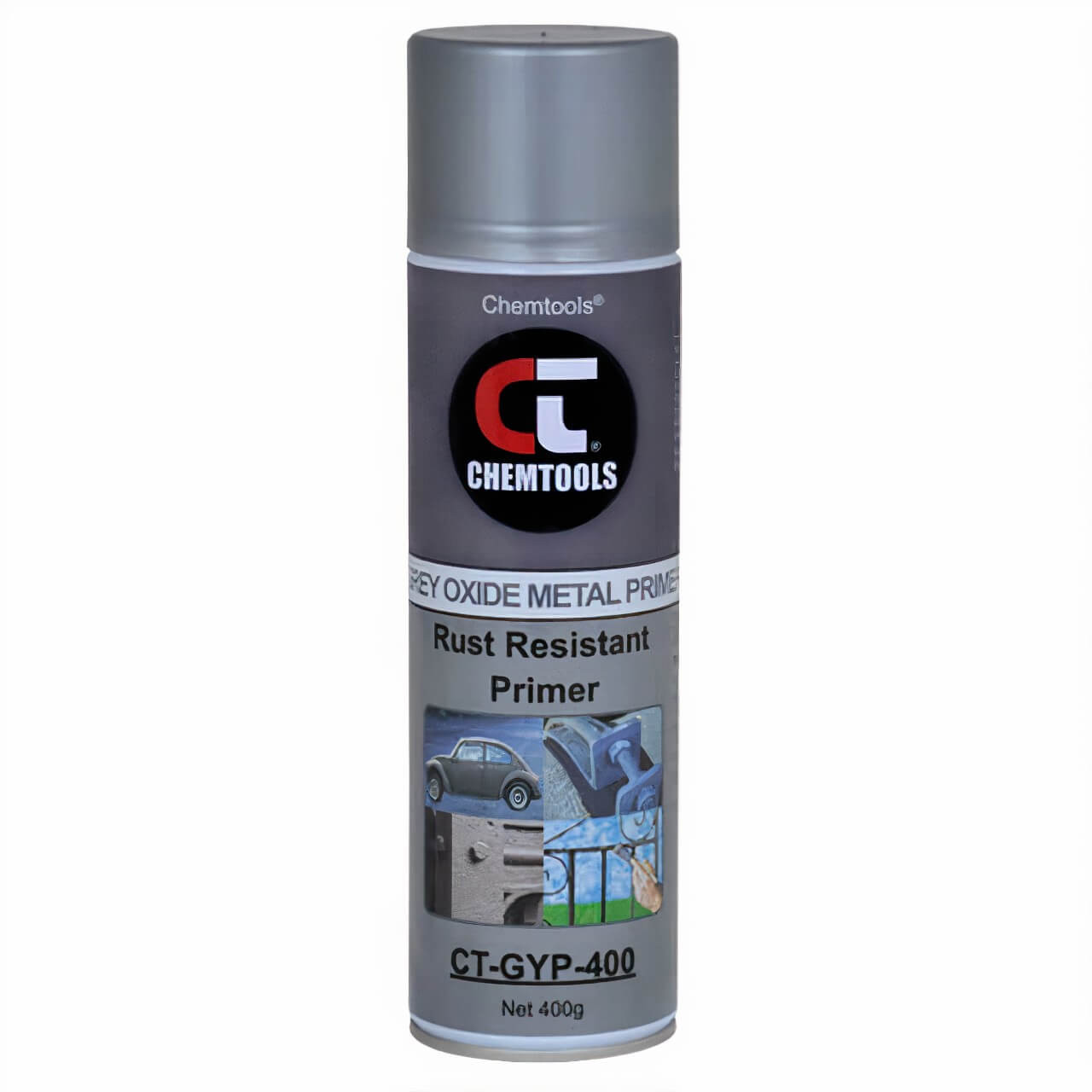 CT Industrial Metal Primer Grey 400g Aerosol