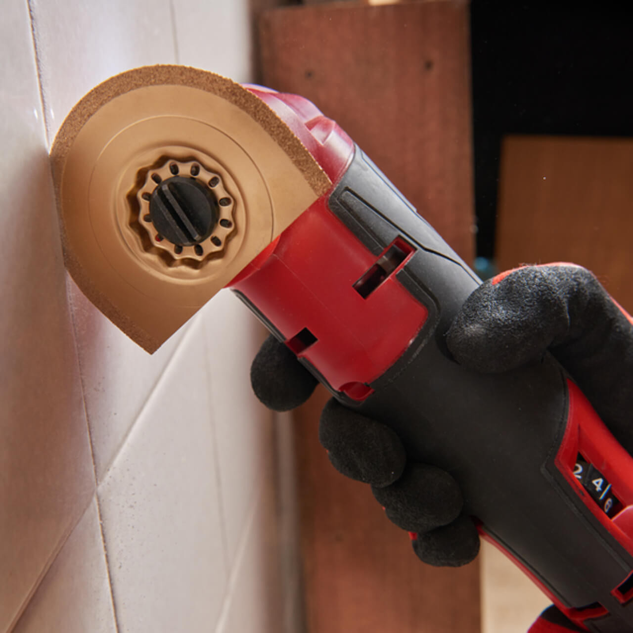 Milwaukee Starlock 75mm Wide Kerf Carbide Grit Blade