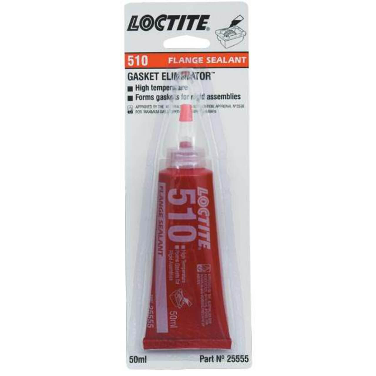 Loctite 510 Gasket Sealant 50ml Rigid