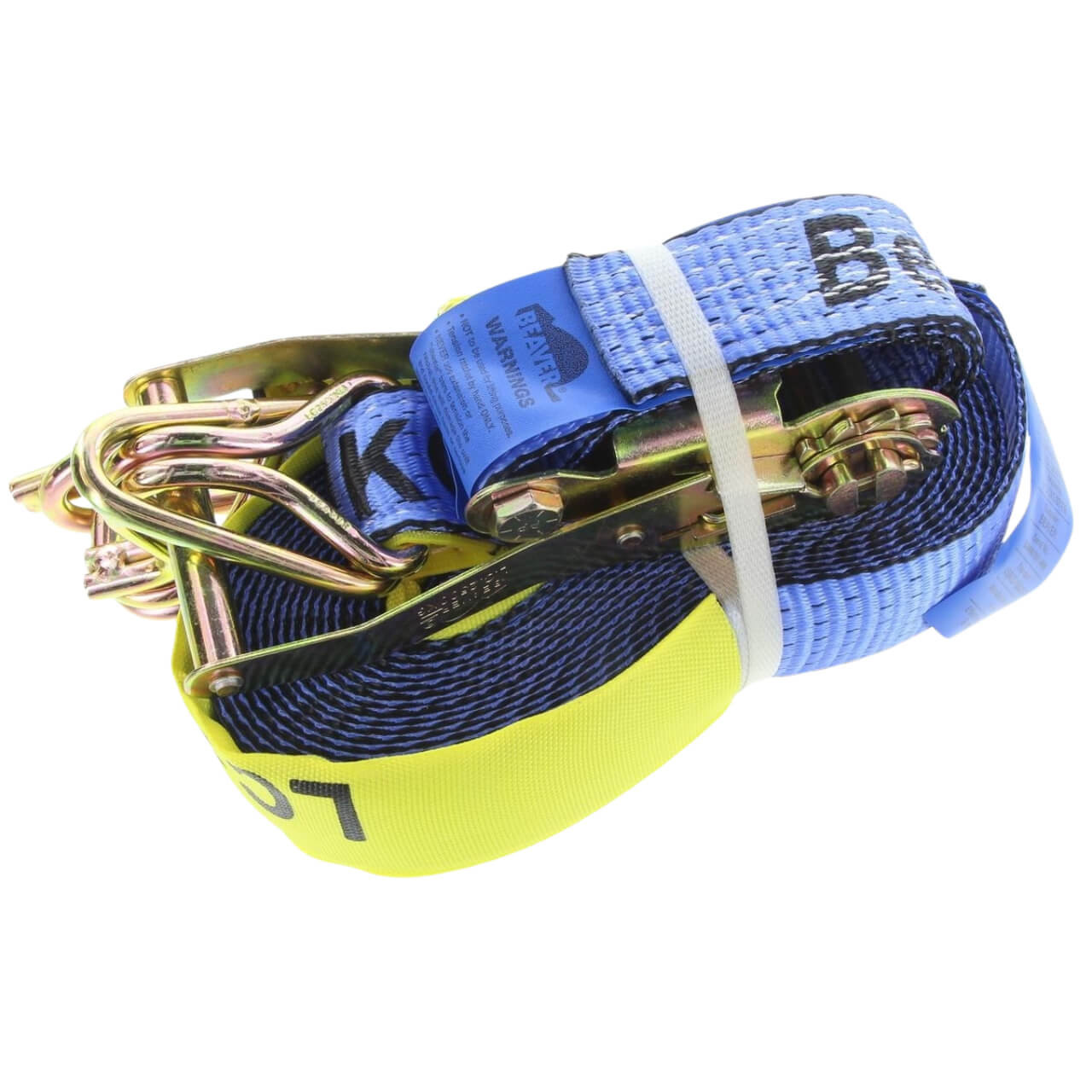 Beaver Ratchet Tie Down 50mmx9m 2500kg Hook & Keeper