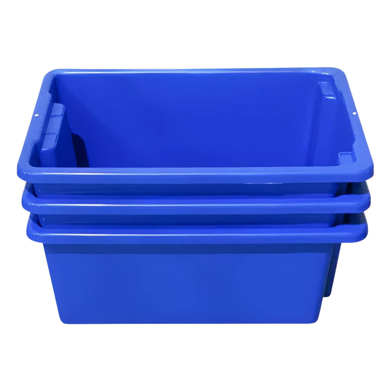 Richmond 52L Stack & Nest Crate Blue