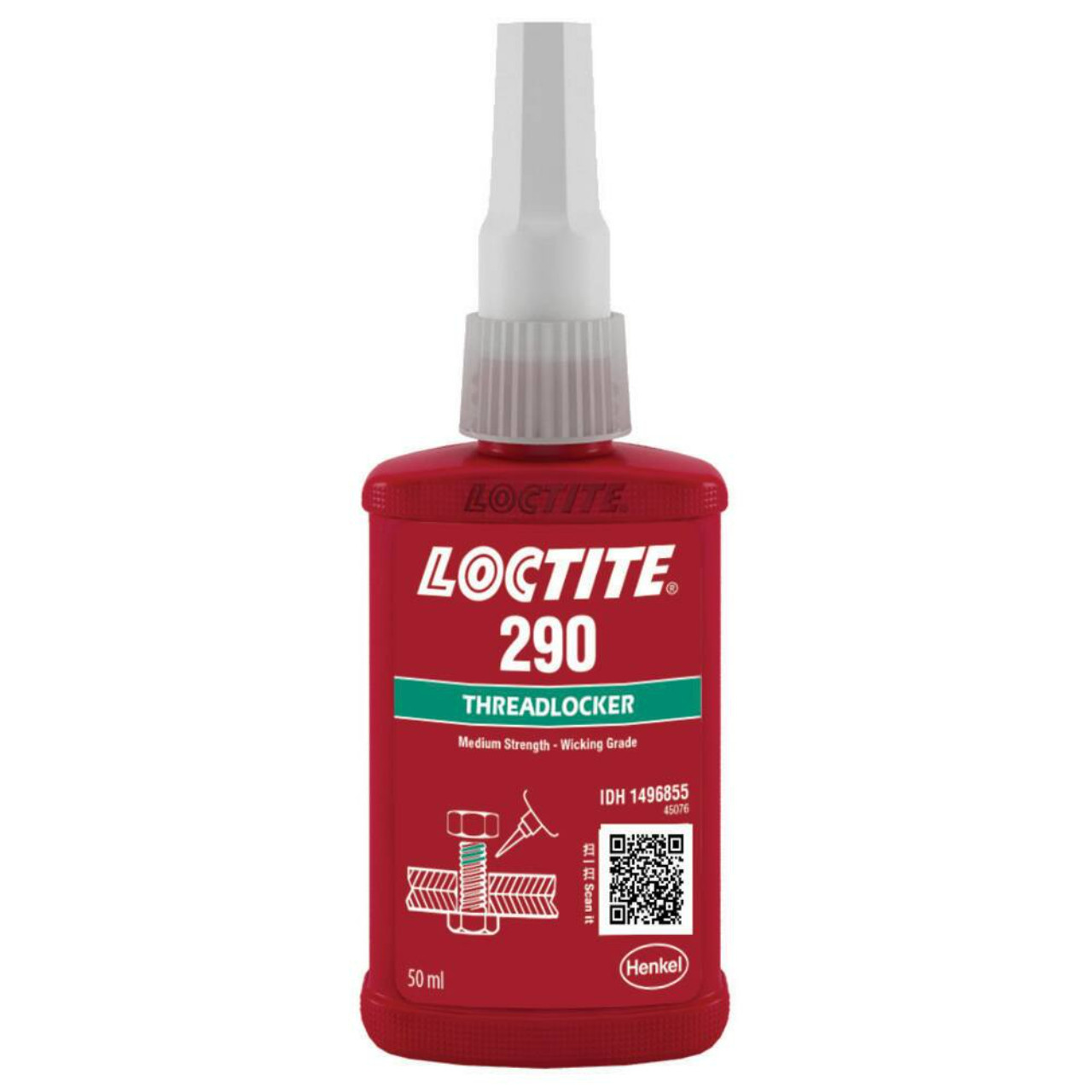 Loctite 290 Threadlocker Medium Strength Green 50ml