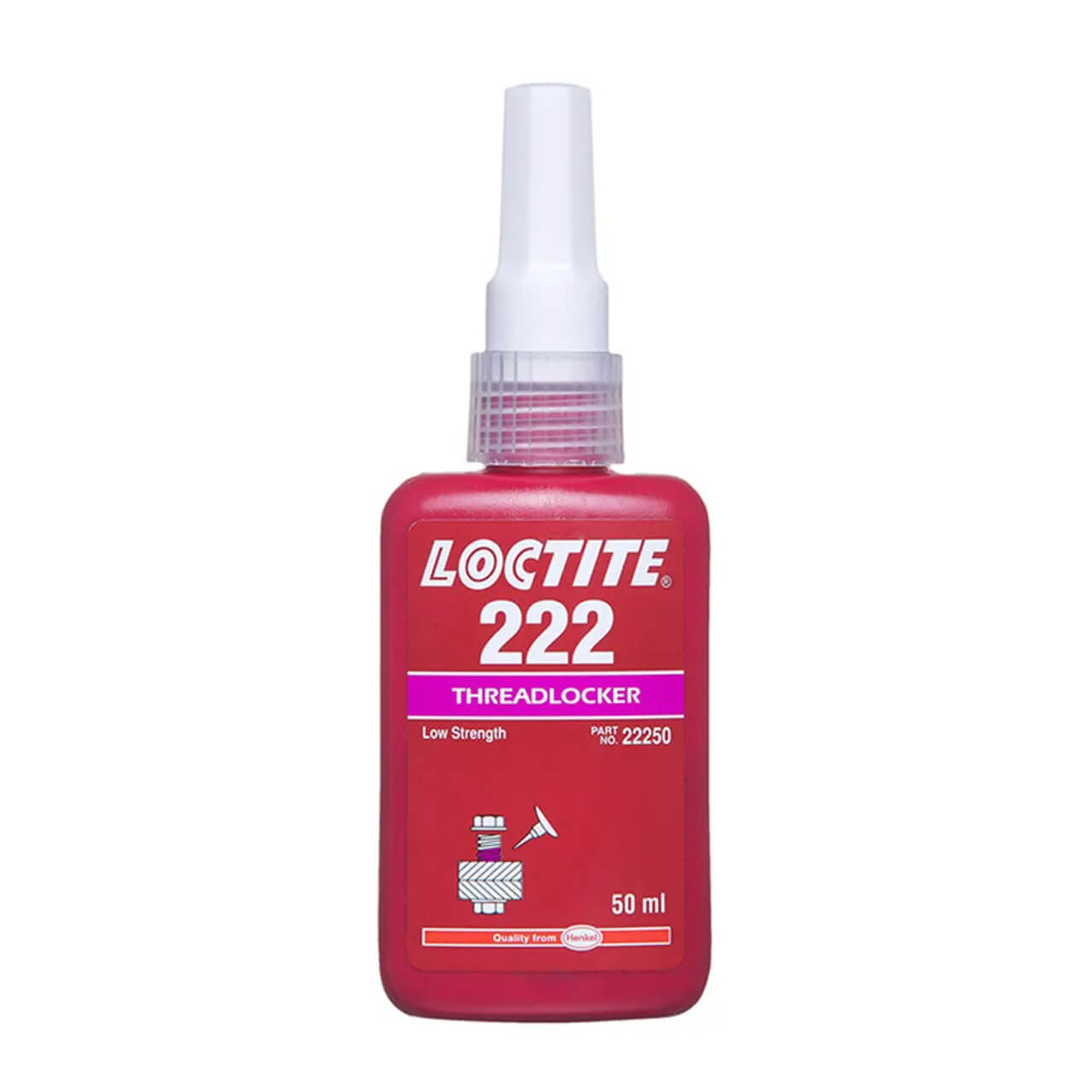 Loctite 222 Threadlocker Low Strength Purple 50ml