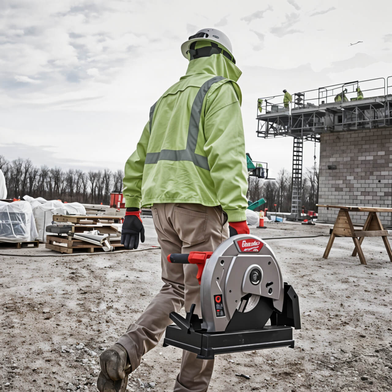 Milwaukee M18 Fuel Cordless 355 m (14”) Abrasive Chop Saw Skin Only