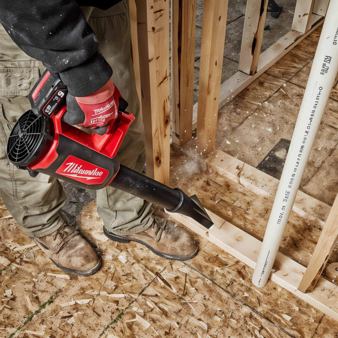 Milwaukee M12 Cordless Compact Blower Skin Only