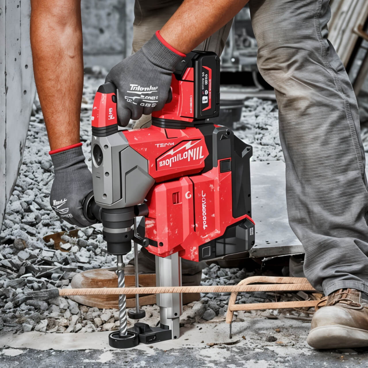Milwaukee M18 Fuel Hammervac Cordless 28 mm Dedicated Dust Extractor Skin Only