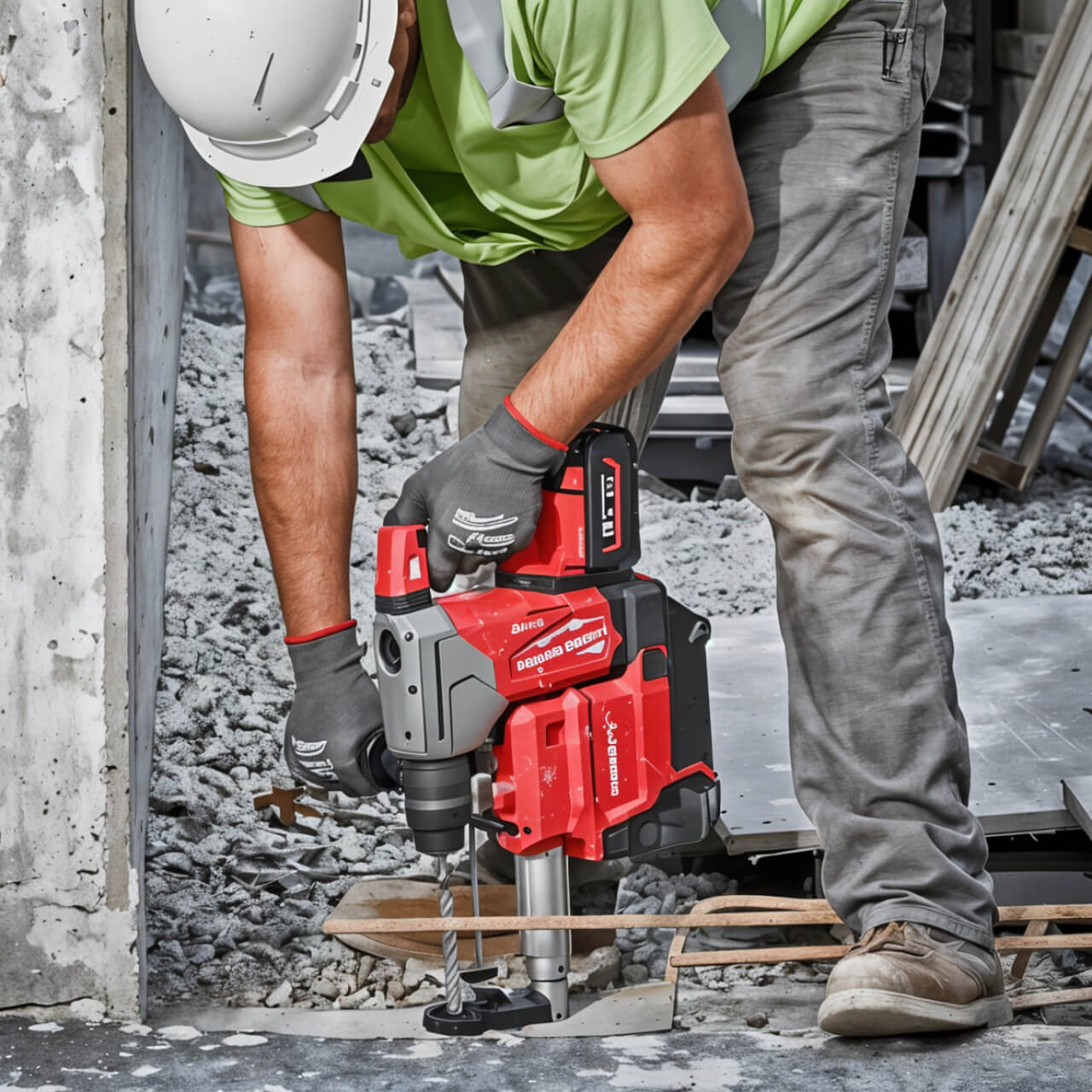 Milwaukee M18 Fuel Hammervac Cordless 28 mm Dedicated Dust Extractor Skin Only