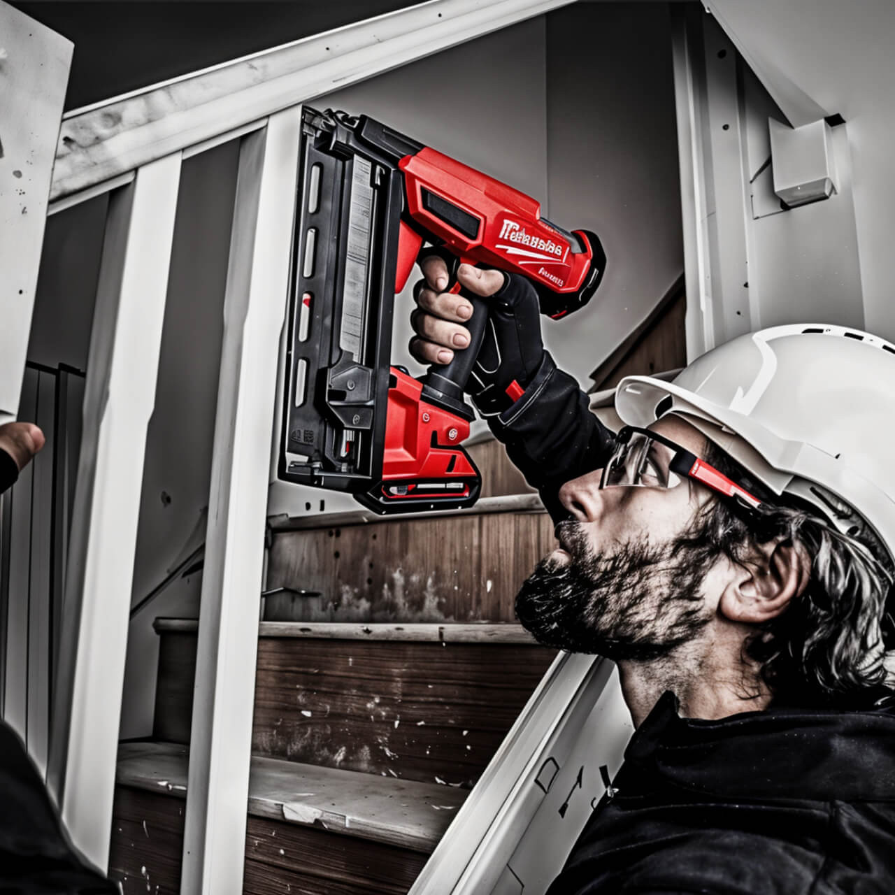 Milwaukee M18 Fuel Cordless 16 Gauge Angled Finishing Nailer Skin Only