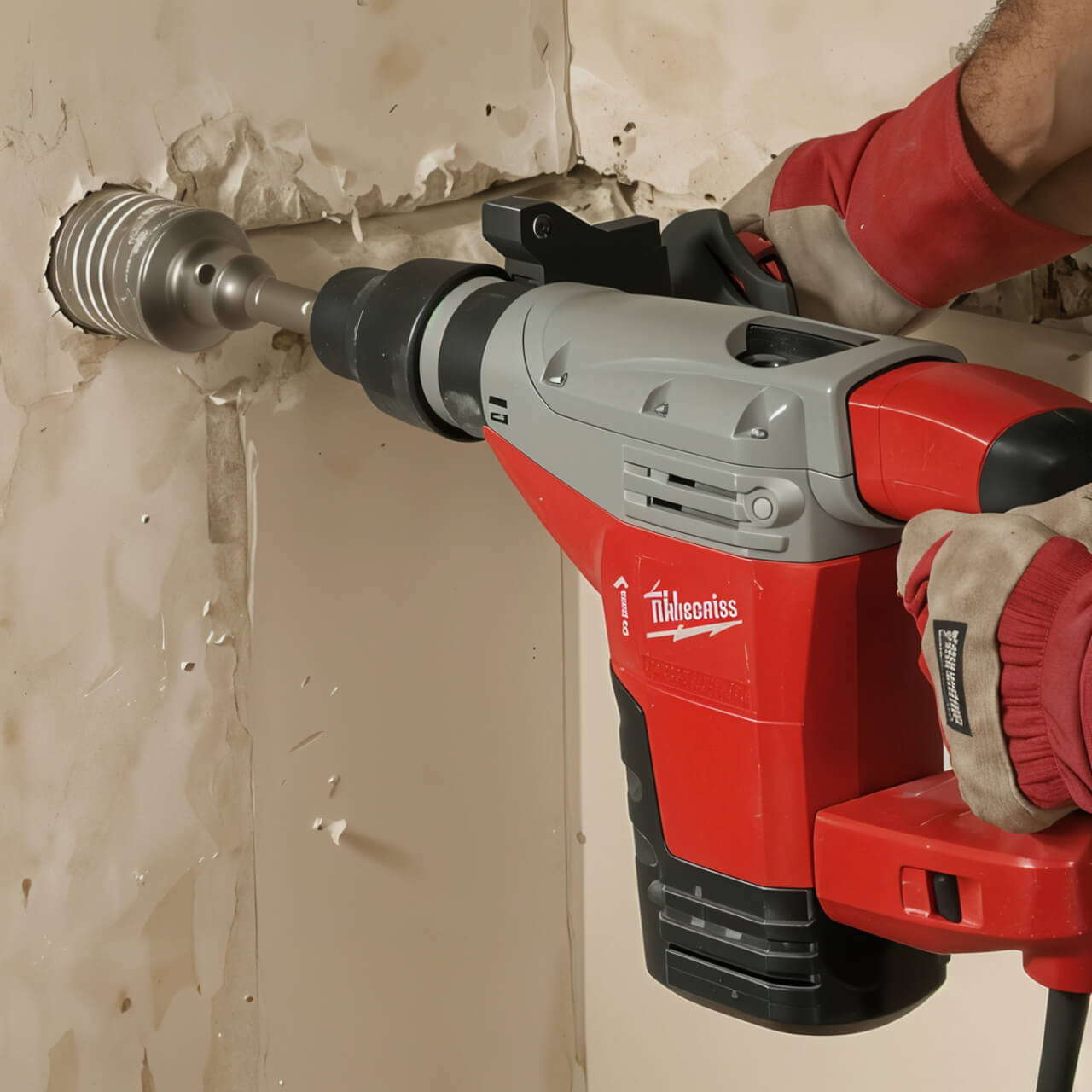 Milwaukee 2-Mode SDS Max Rotary Hammer 1300W 240V