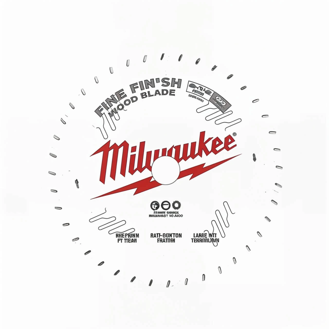 Milwaukee 165mm (6 1/2”) Fine Finish 40T Circular Saw Blade