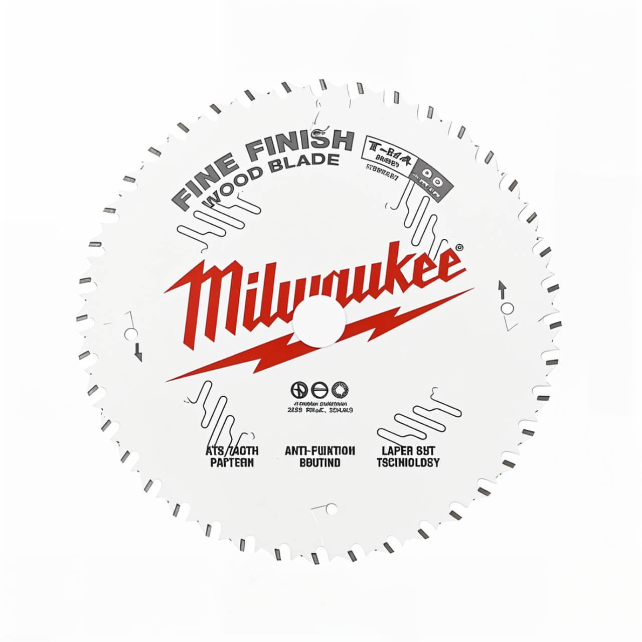 Milwaukee 184mm (7-1/4”) Fine Finish 40T Circular Saw Blade