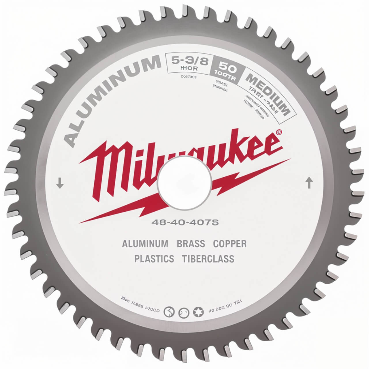 Milwaukee 135mm (5-3/8”) 50T Non-Ferrous Metal Circular Saw Blade