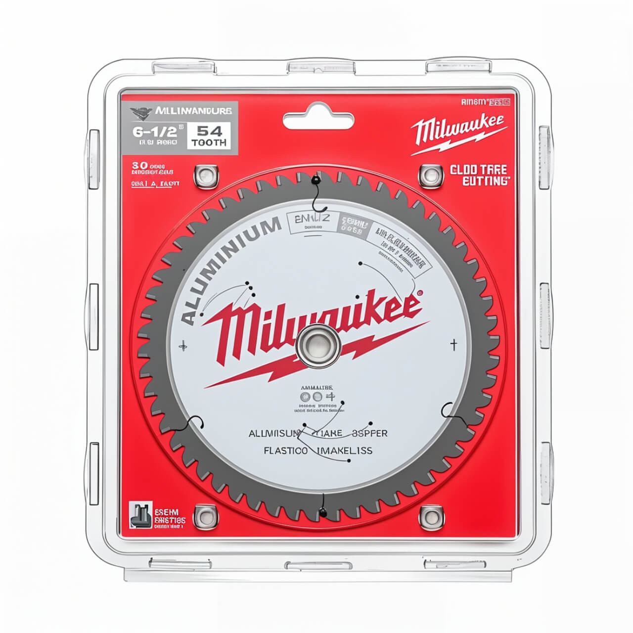 Milwaukee 165mm (6-1/2”) 54T Aluminium Circular Saw Blade