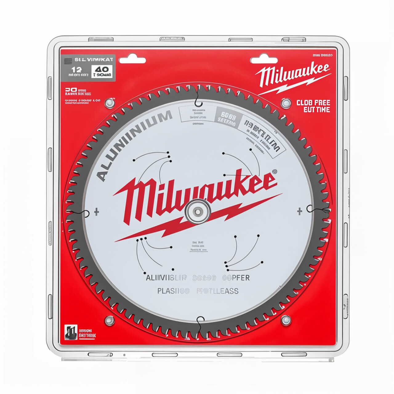 Milwaukee 305mm (12”) 80T Aluminium Circular Saw Blade