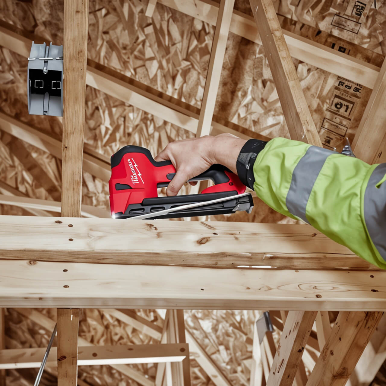 Milwaukee M12 Cordless Cable Stapler Skin Only