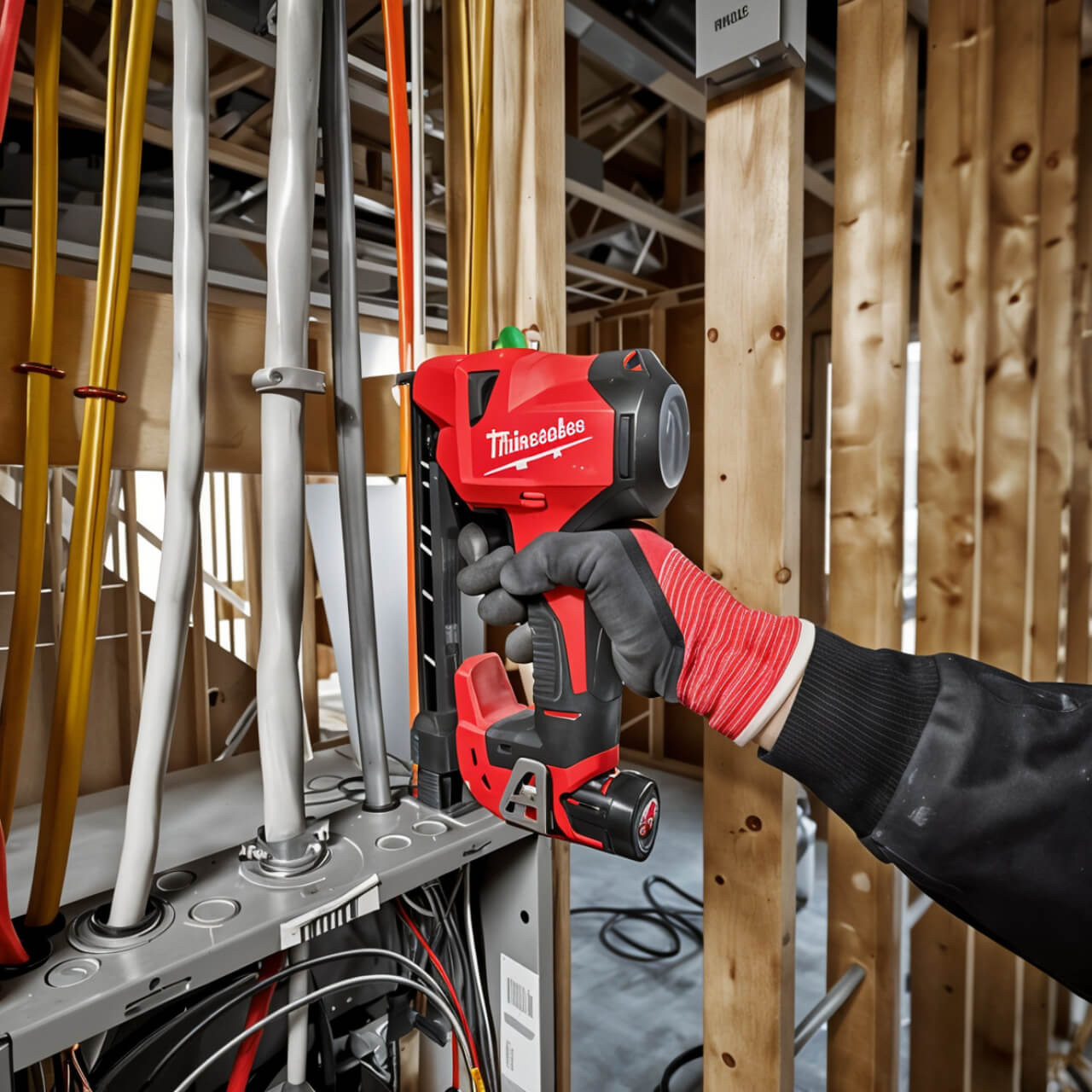 Milwaukee M12 Cordless Cable Stapler Skin Only
