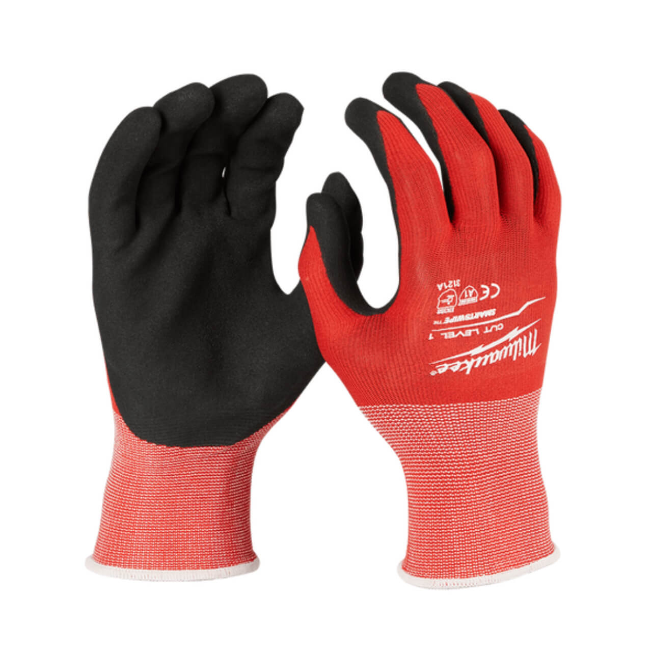 Milwaukee Cut 1(A) Nitrile Dipped Gloves Bulk Pk 12 S