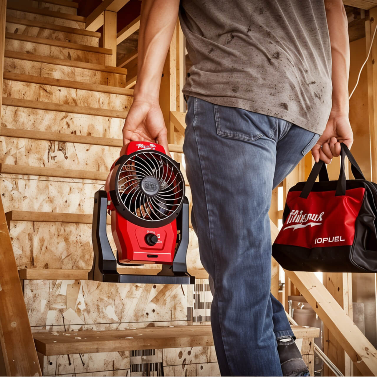 Milwaukee M12 Mounting Fan (Tool Only)