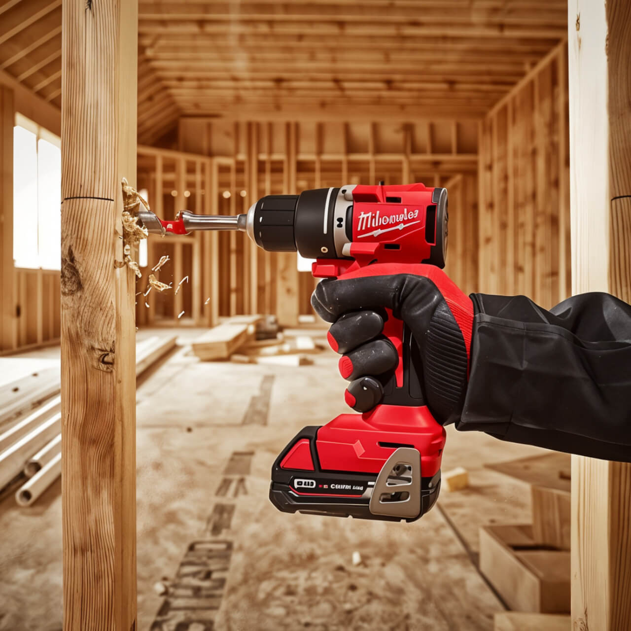 Milwaukee M18 Cordless Brushless Compact 13mm Drill/Driver Skin Only