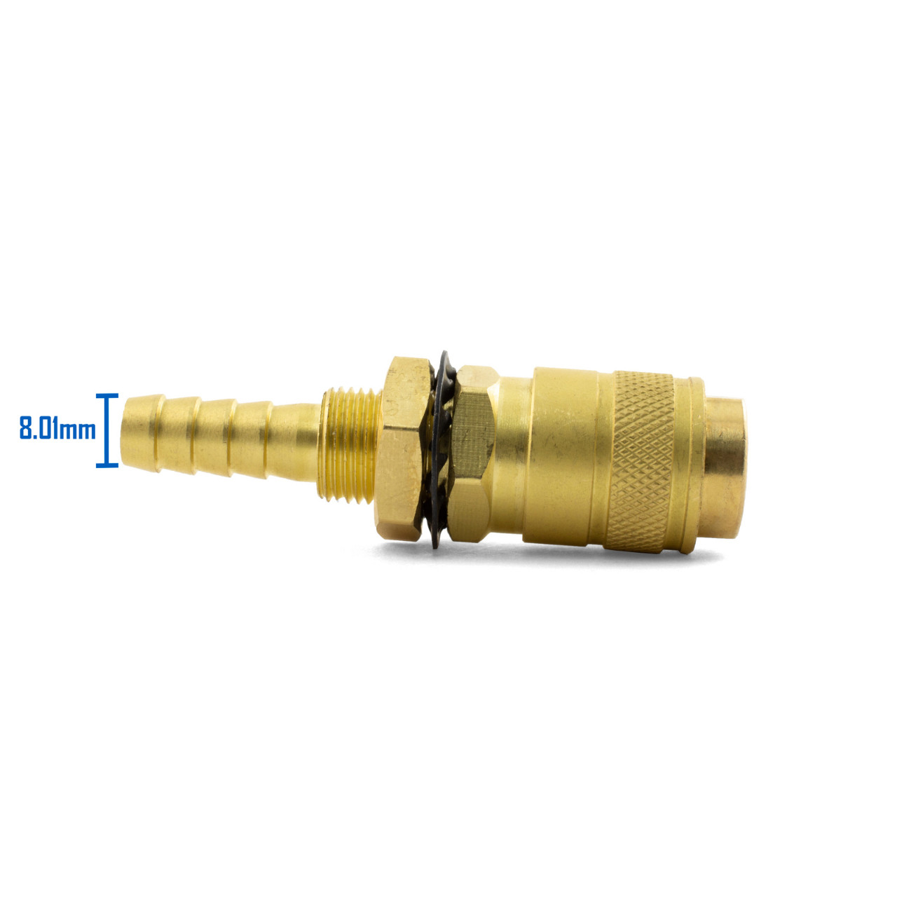 Unimig QR Fitting Female 8mm Barbed