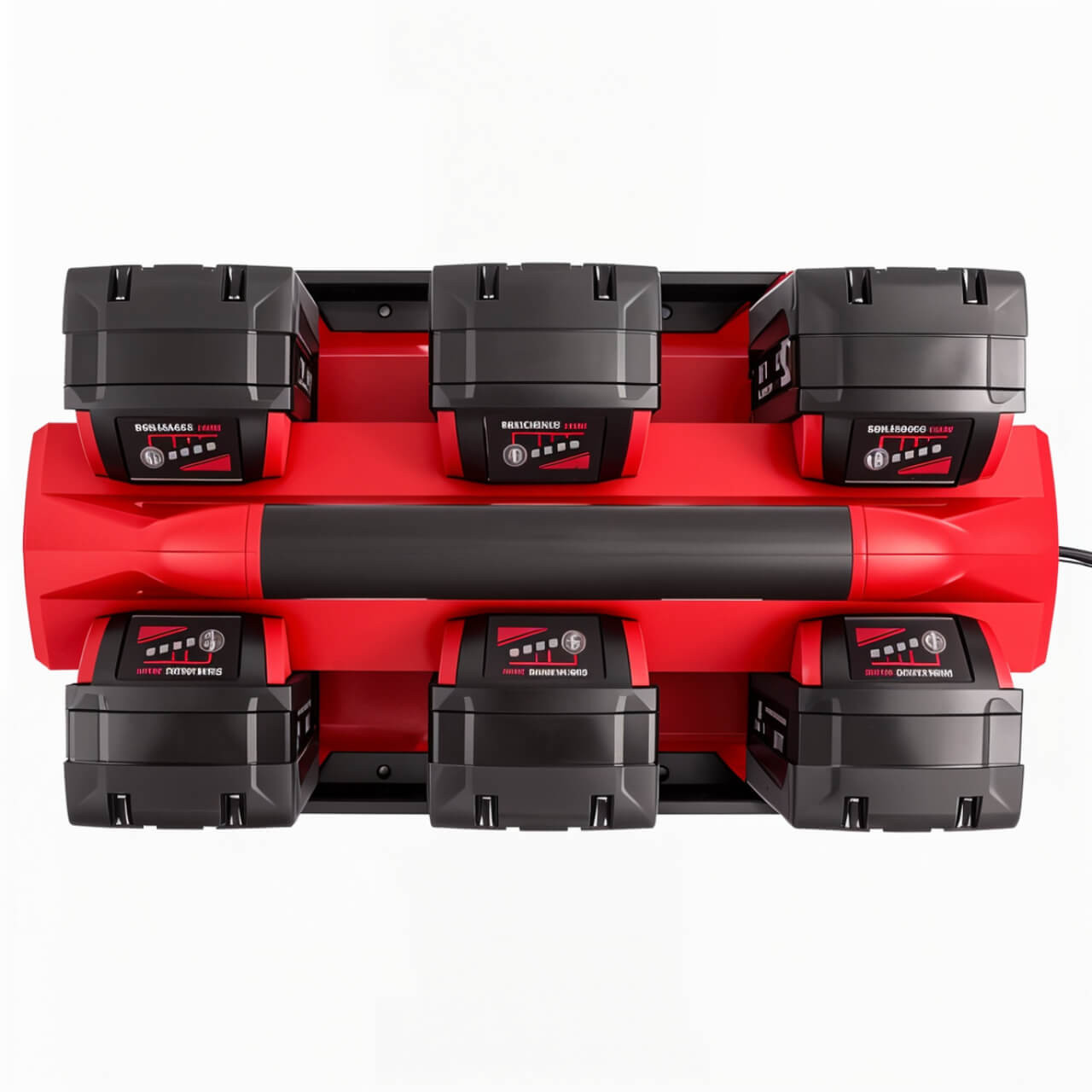 Milwaukee M18 6 Bay PACKOUT Rapid Charger