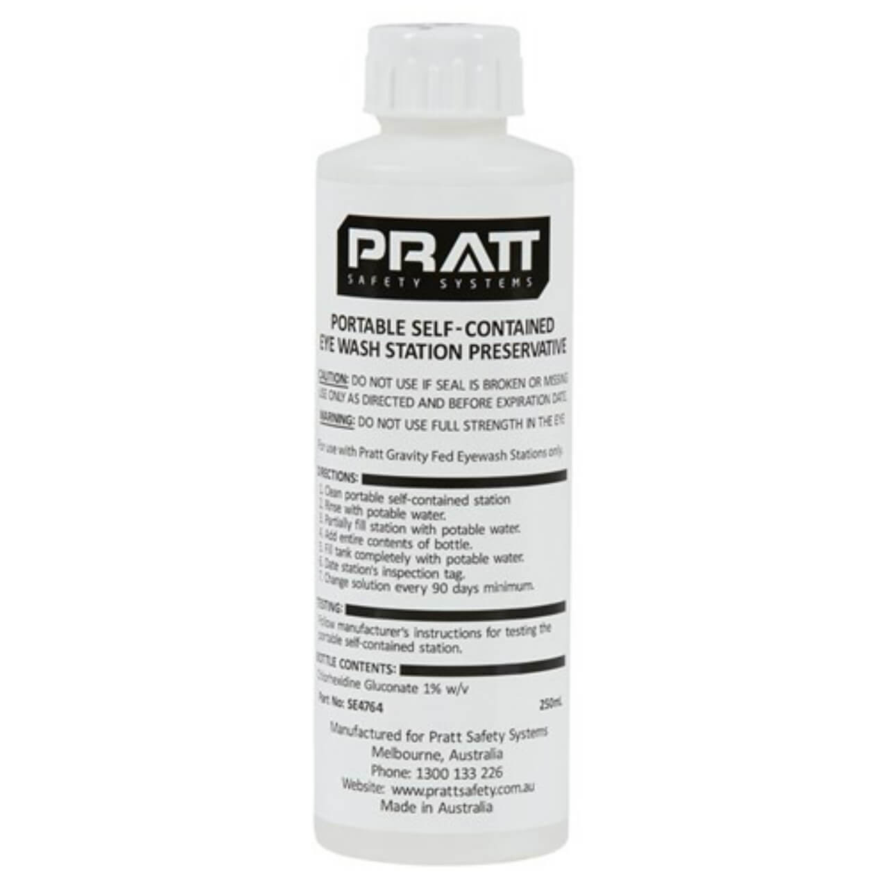 Pratt Water Preservative Solution 250ml 4/pk