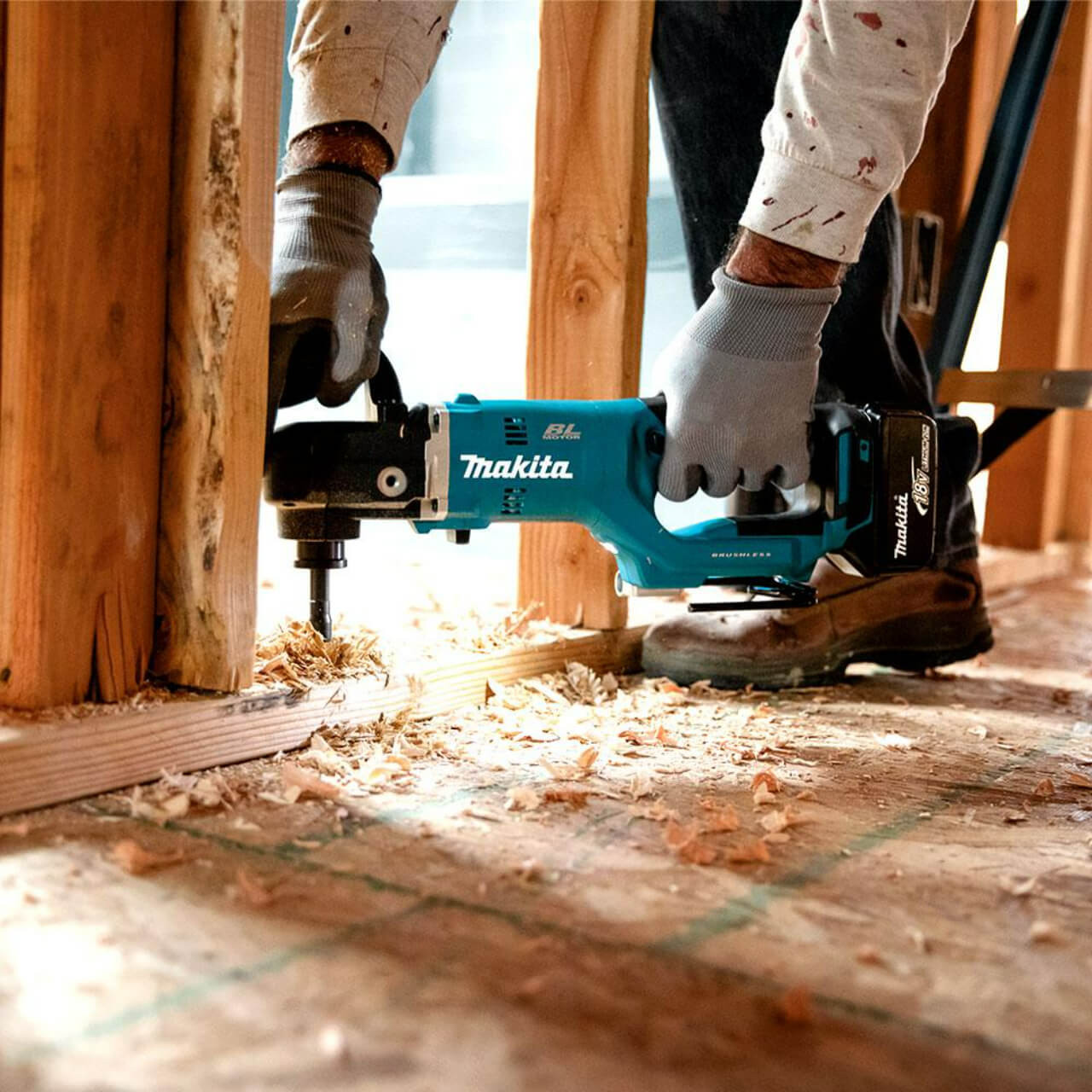 Makita 18V BRUSHLESS 7/16” Chuck Angle Drill - Tool Only